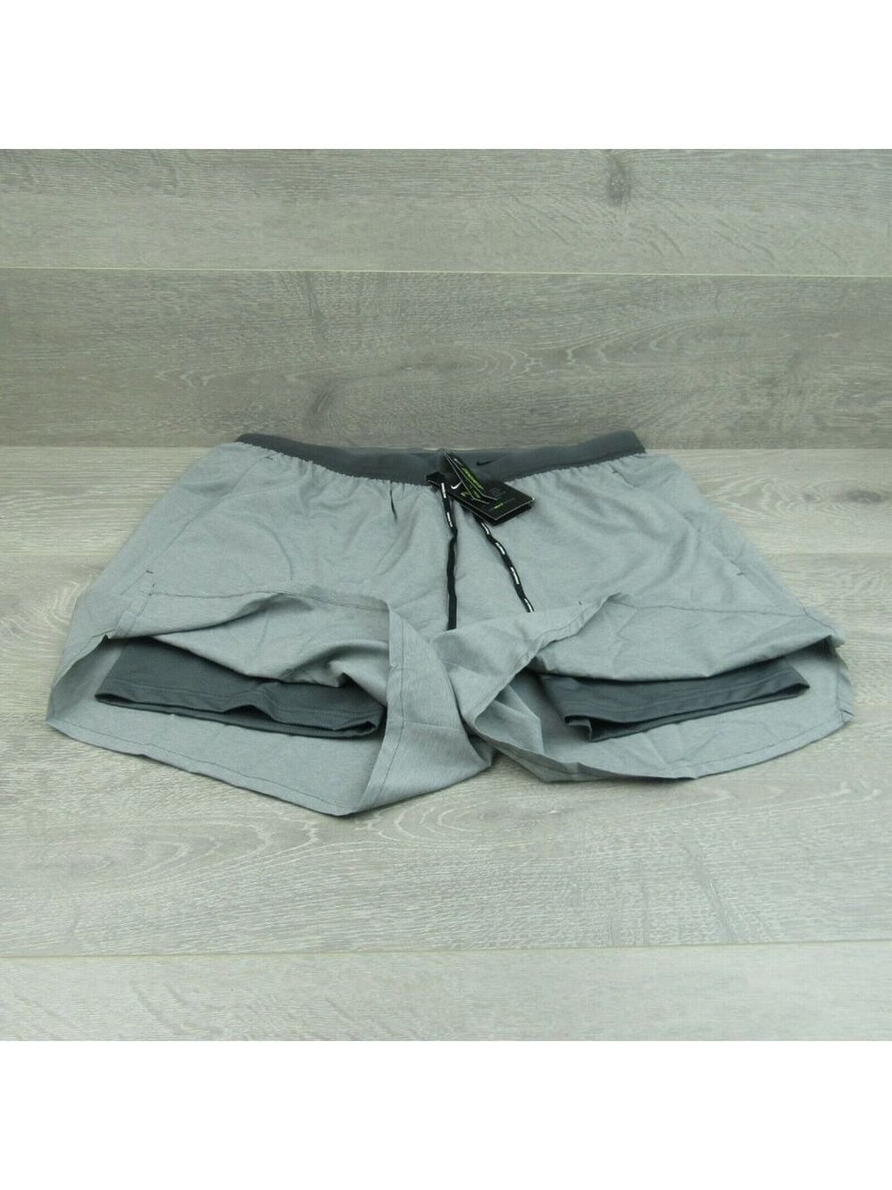 Nike Flex Stride 2 in1 7" Mens Running Shorts Size XXL Iron Grey NEW - Picture 4 of 12
